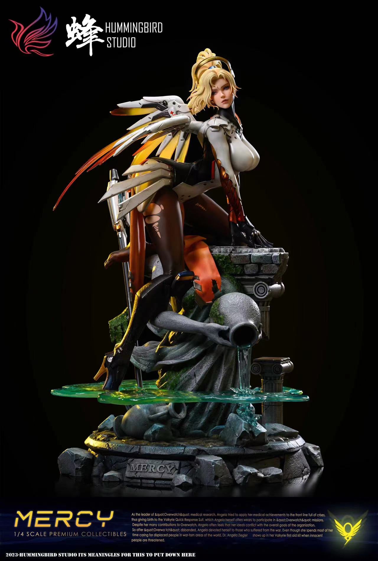 HUMMINGBIRD STUDIO 1/4 Mercy マーシー Overwatch - Mercy | 1:4 Resin Statue | von Hummingbird
