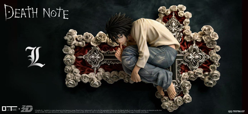 Death Note - L Lawliet | 1:6 Resin Statue | by Old Time studio X ZZDD Studio