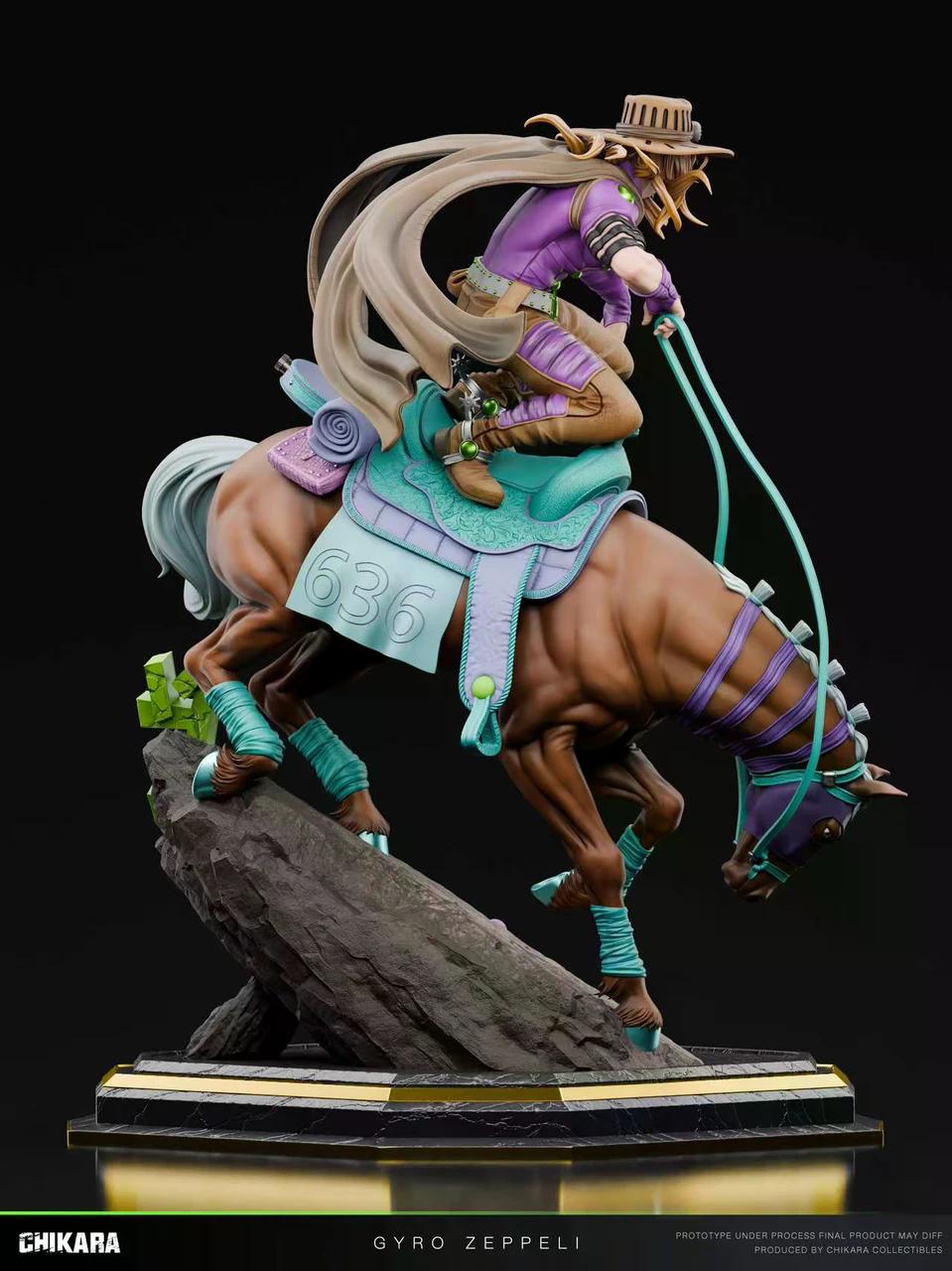 JoJo’s Bizarre Adventure - Gyro Zeppeli | 1:4 Resin Statue | by Chikara Studio