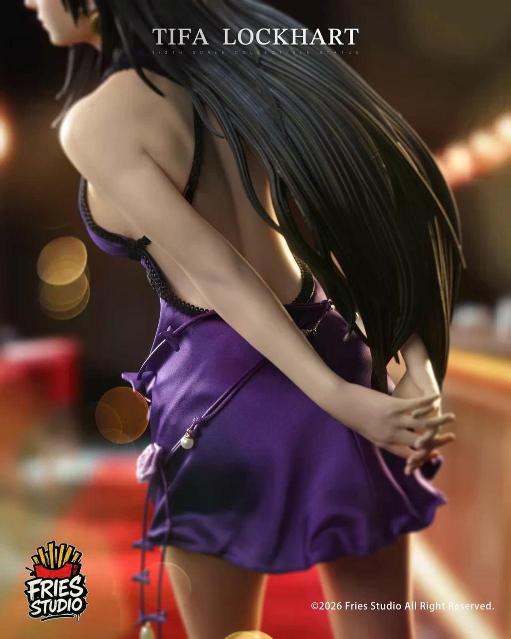 Final Fantasy - Purple Dress Tifa | 1:3 Resin Statue | by Fries Studio