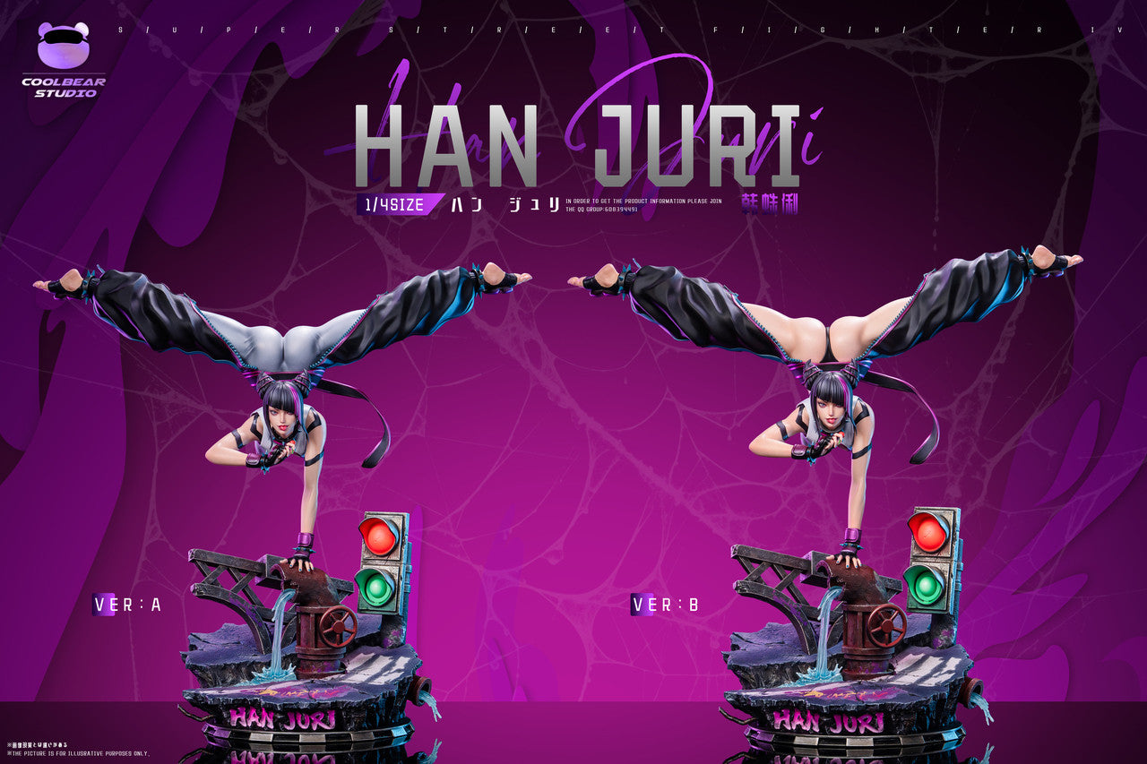 Street Fighter - Han Juri | 1:4 Resin Statue | by Coolbear Studio