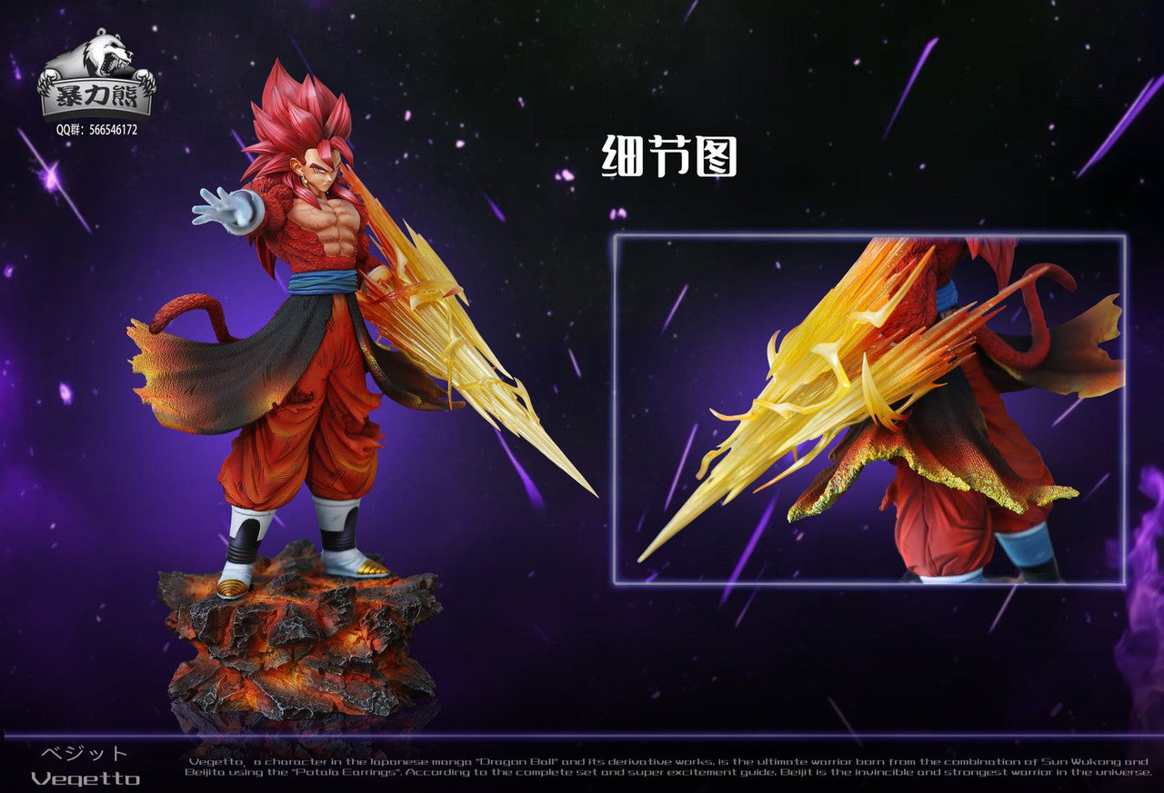 sui　ssj4 Dragon Ball - SS4 Vegito | Resin Statue | by Violent Bear Studio