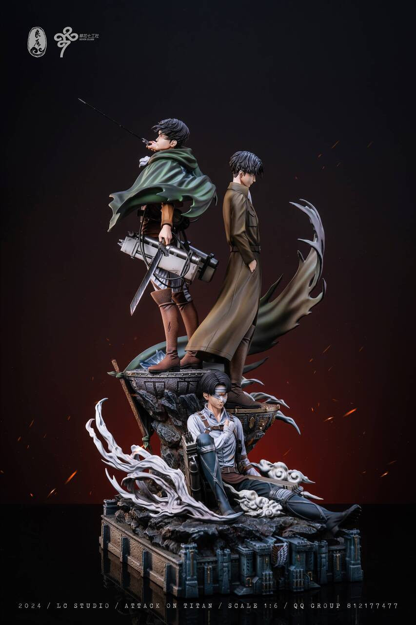 Attack on Titan - Levi Ackerman Diorama | 1:6 Resin Statue | by LC Studio