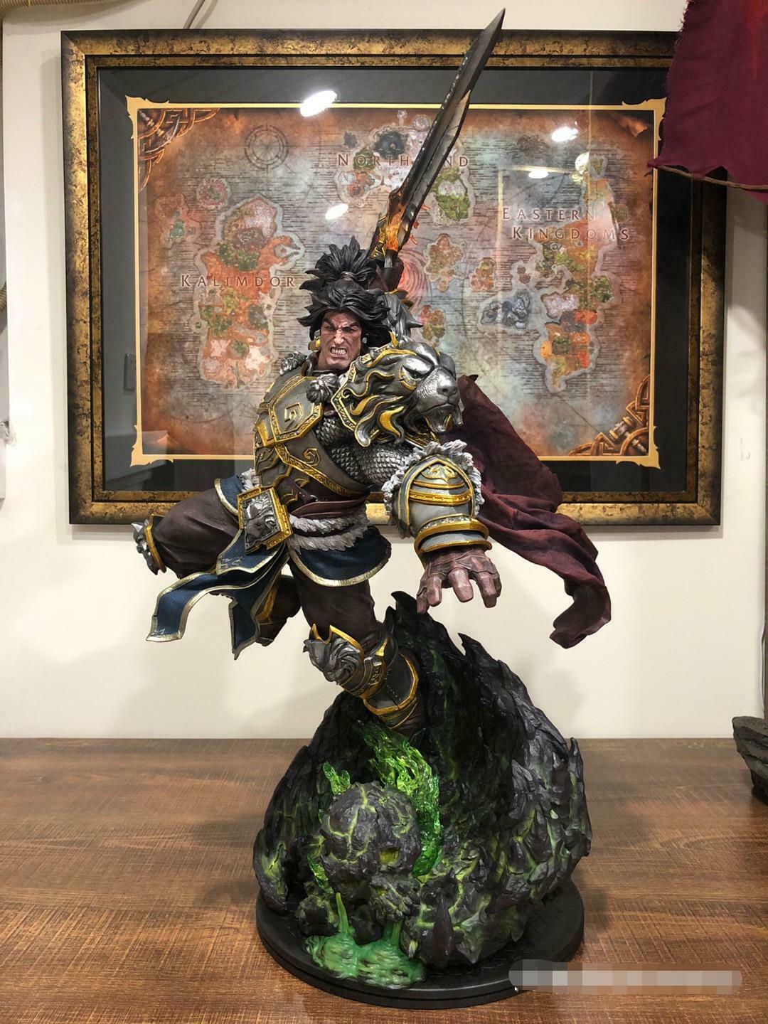 World of Warcraft - Varian Wrynn | 1:4 Resin Statue | von Faceted Pebble