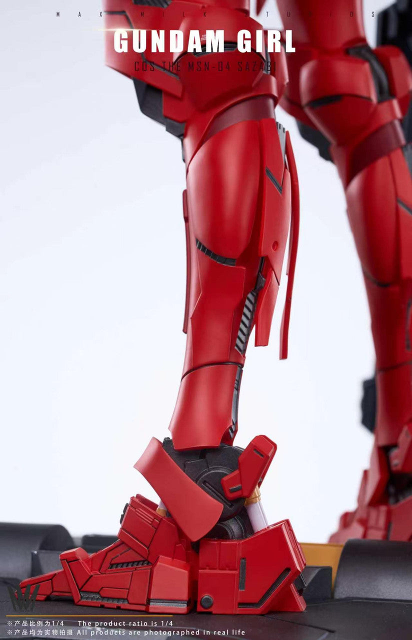 Mobile Suit Gundam - Gundam Girl MSN-04 Sazabi | Resin Statue | by Max Milk Studio