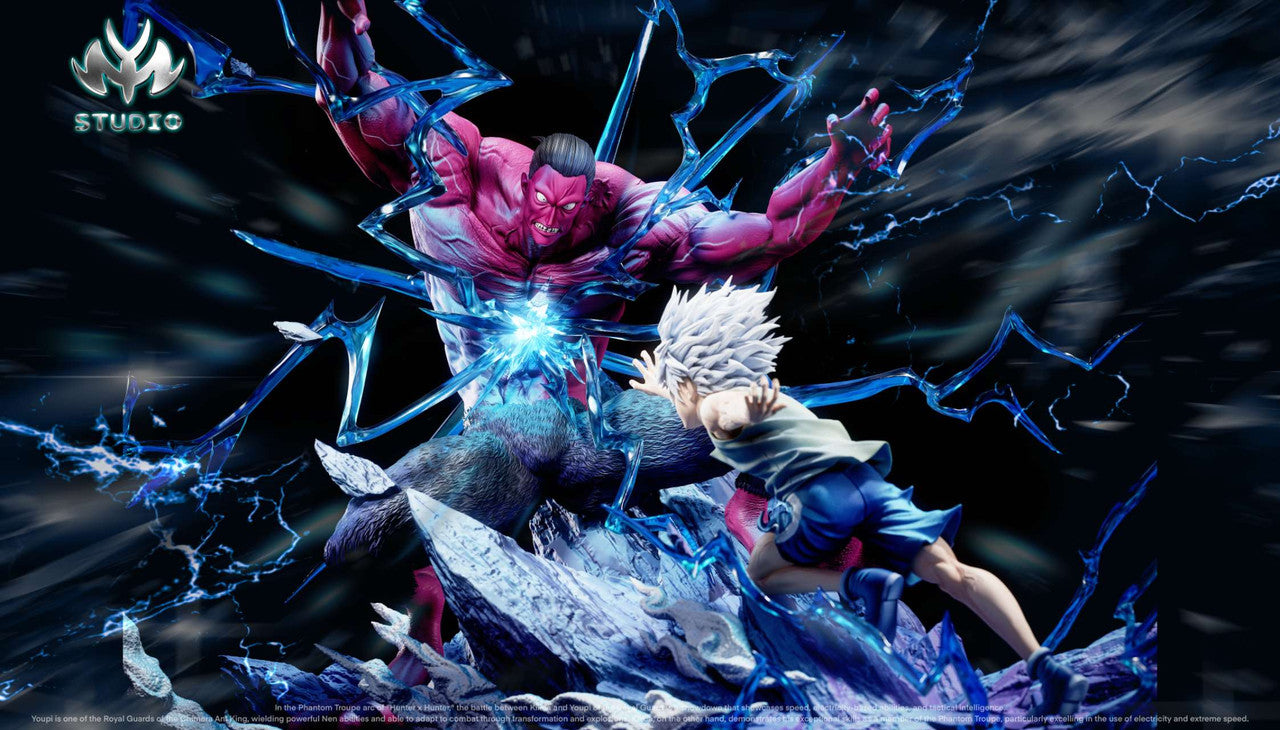 Hunter × Hunter - Killua Zoldyck vs Menthuthuyoupi | 1:6 Resin Statue | by MY Studio