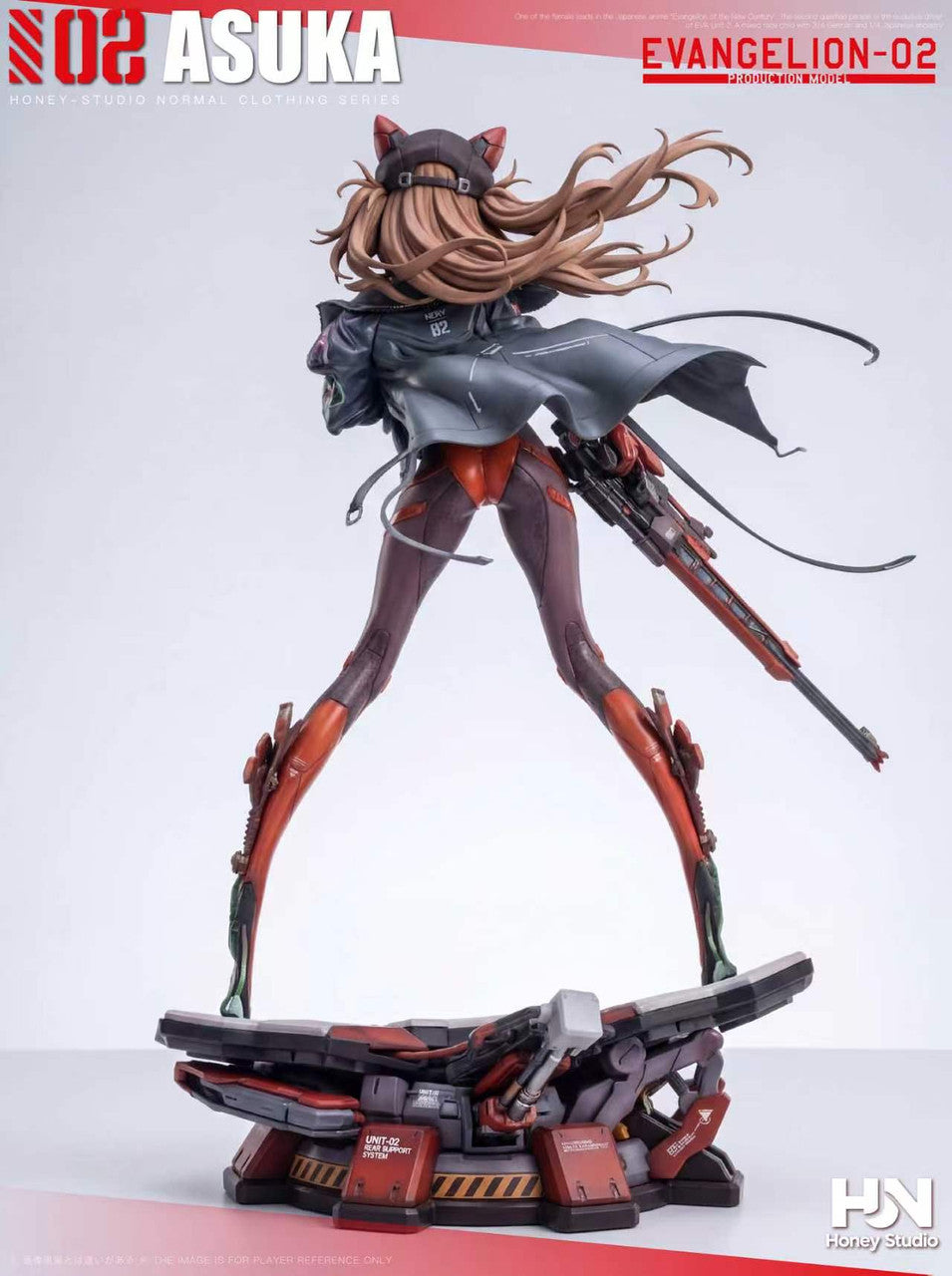 Neon Genesis Evangelion - Asuka combat uniform | 1:6/1:4 Resin Statue | by Honey Studio