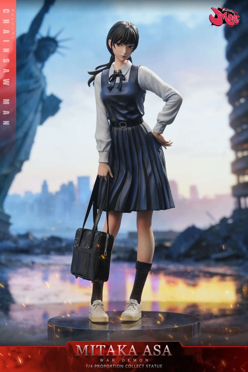 Chainsaw Man - Mitaka Asa & Yoru | 1:4 Resin Statue | by Modomodo Studio