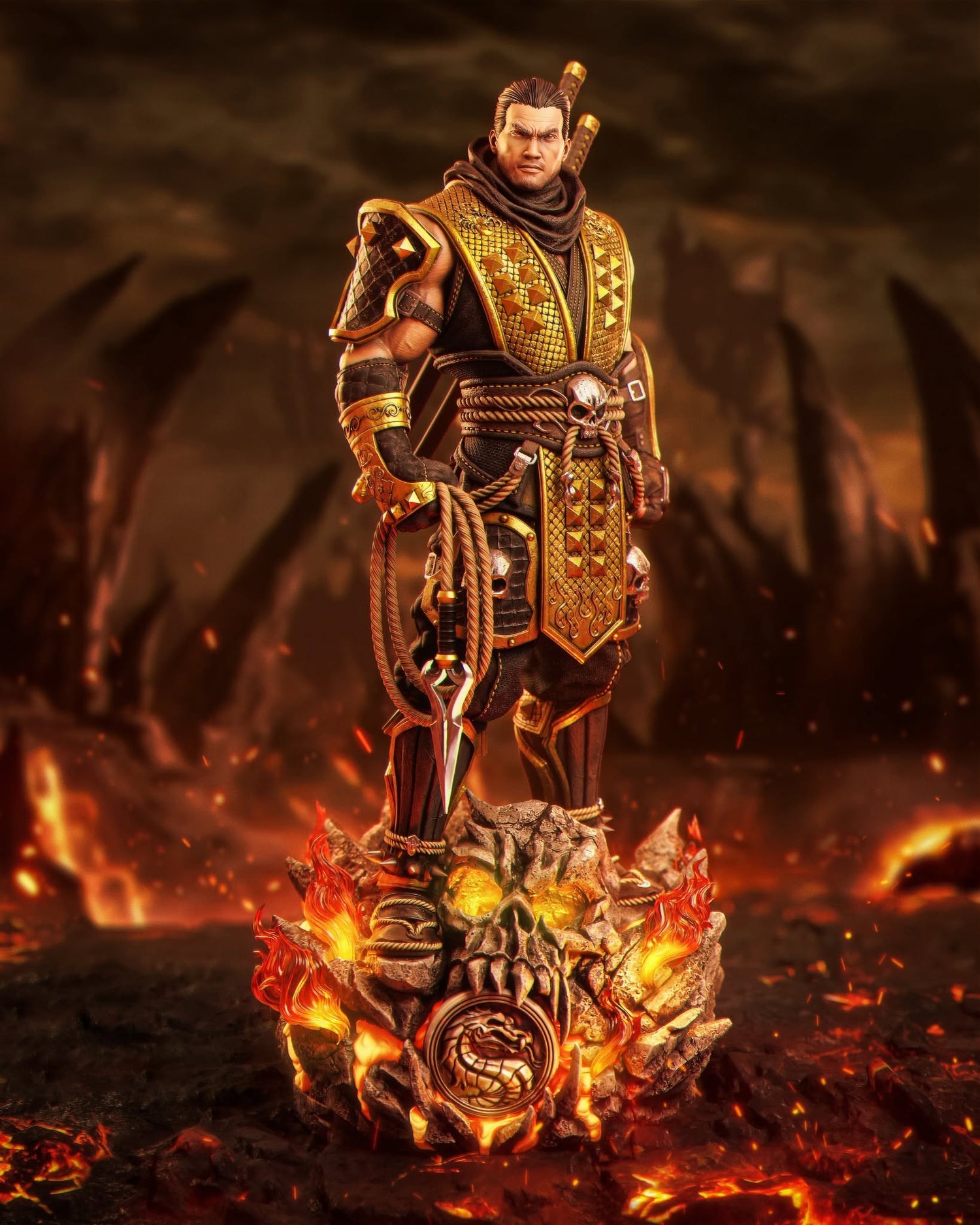 Mortal Kombat - Scorpion | Resin Statue | by Epic Creations