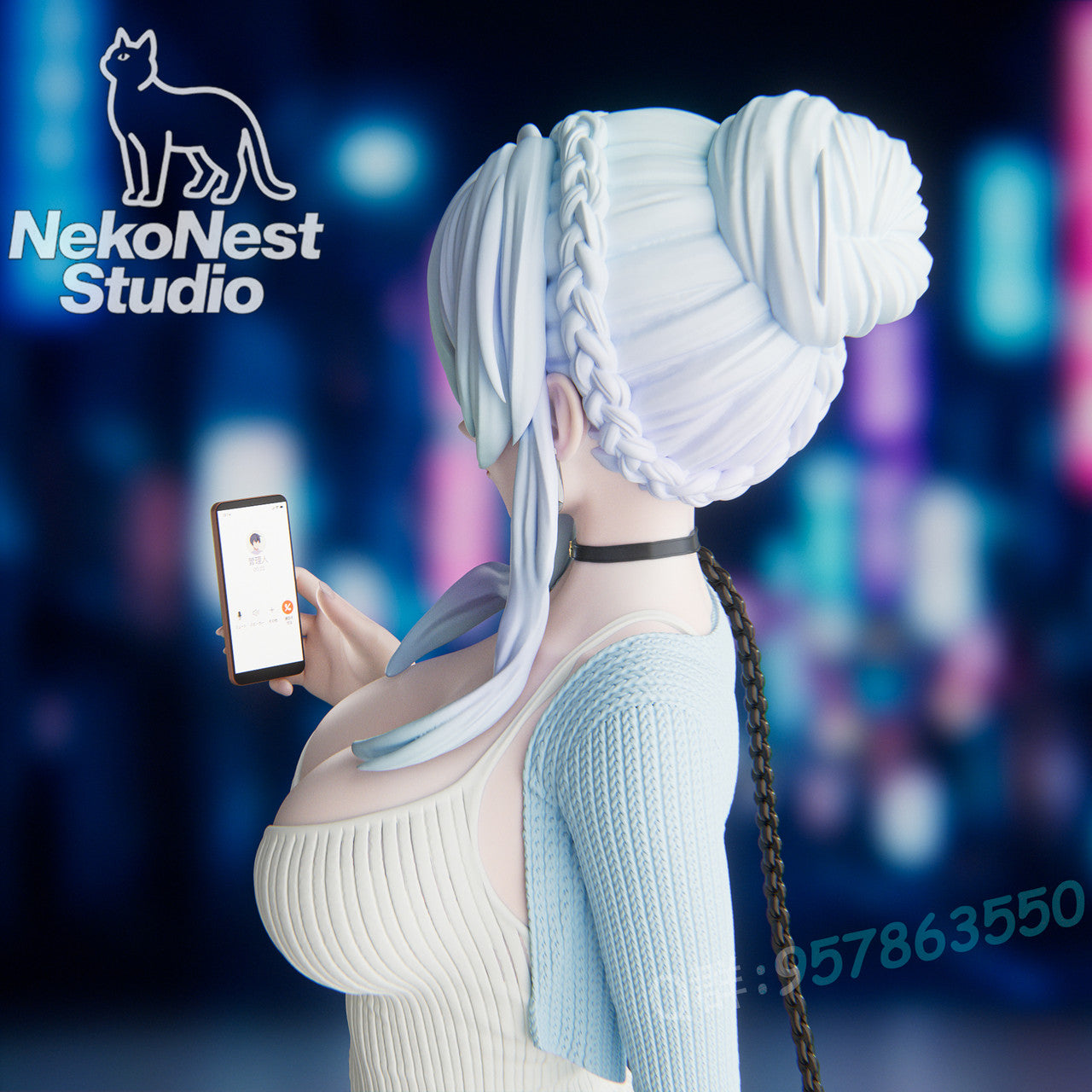 Snow Girl | 1:8 Resin Statue | by NekoNest Studio