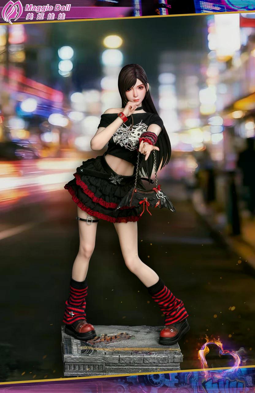 Final Fantasy - Punk Girl Tifa | 1:6 Resin Statue | by Maggie Doll Studio