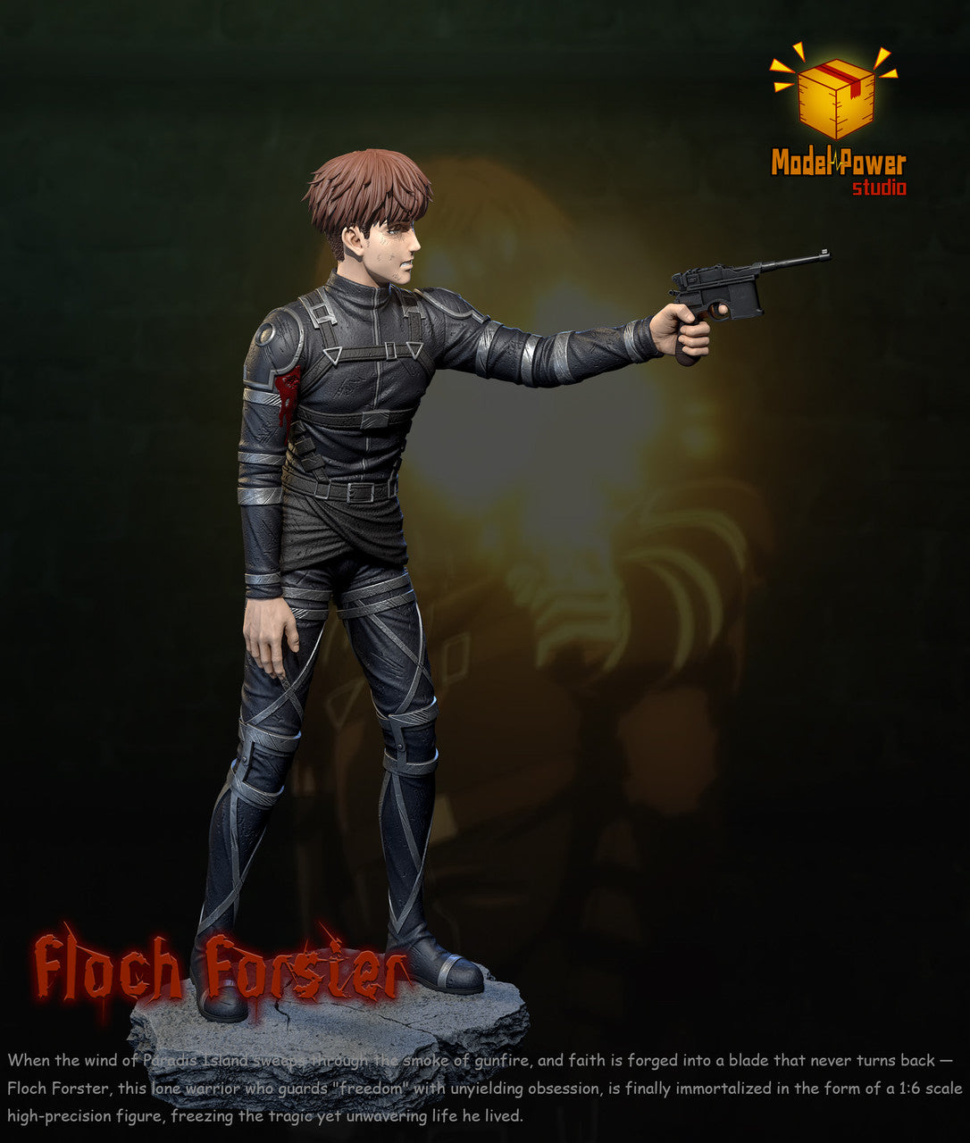 Attack on Titan - Floch Forster | 1:6 Resin Statue | by Model Power Studio