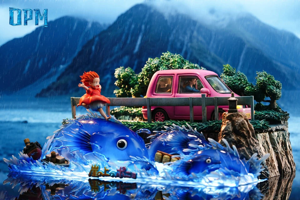 Ponyo - Desktop Ponyo on the Cliff