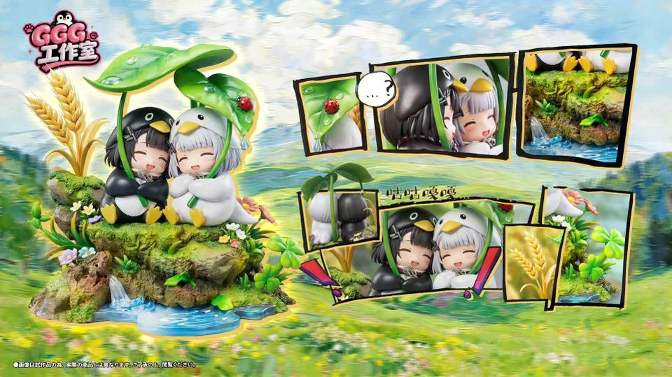 Little Penguin Gugugaga | Resin Statue | by GGG Studio