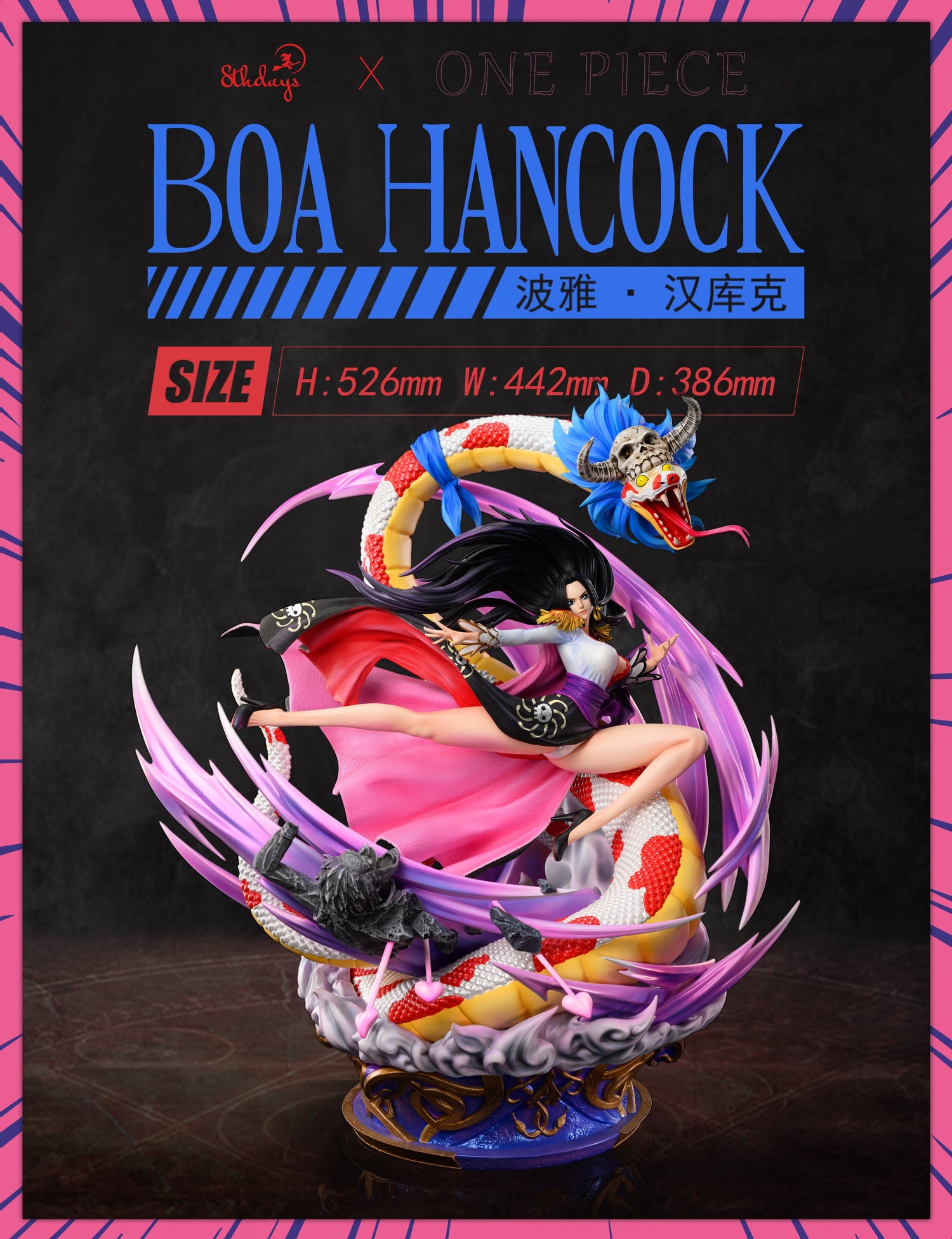 One Piece - Boa Hancock | 1:4 Resin Statue | von 8thdays Studio