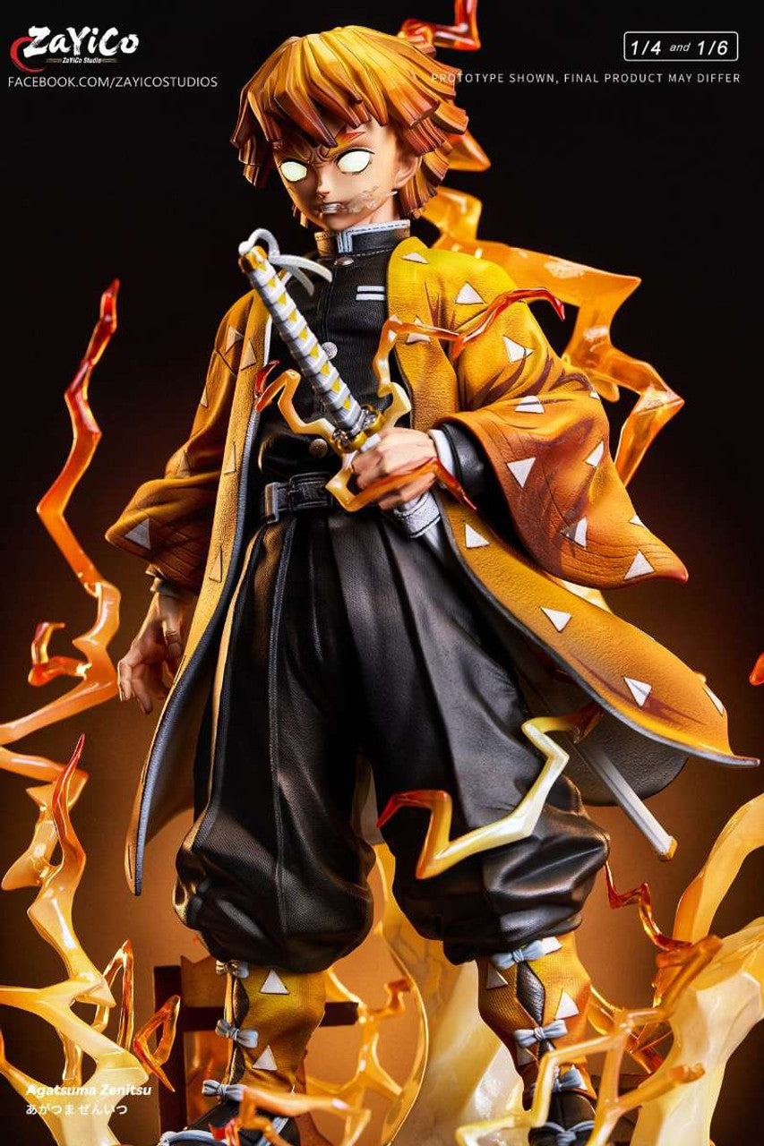 Demon Slayer - Agatsuma Zenitsu | 1:6/1:4 Resin Statue | by Zayico Studio