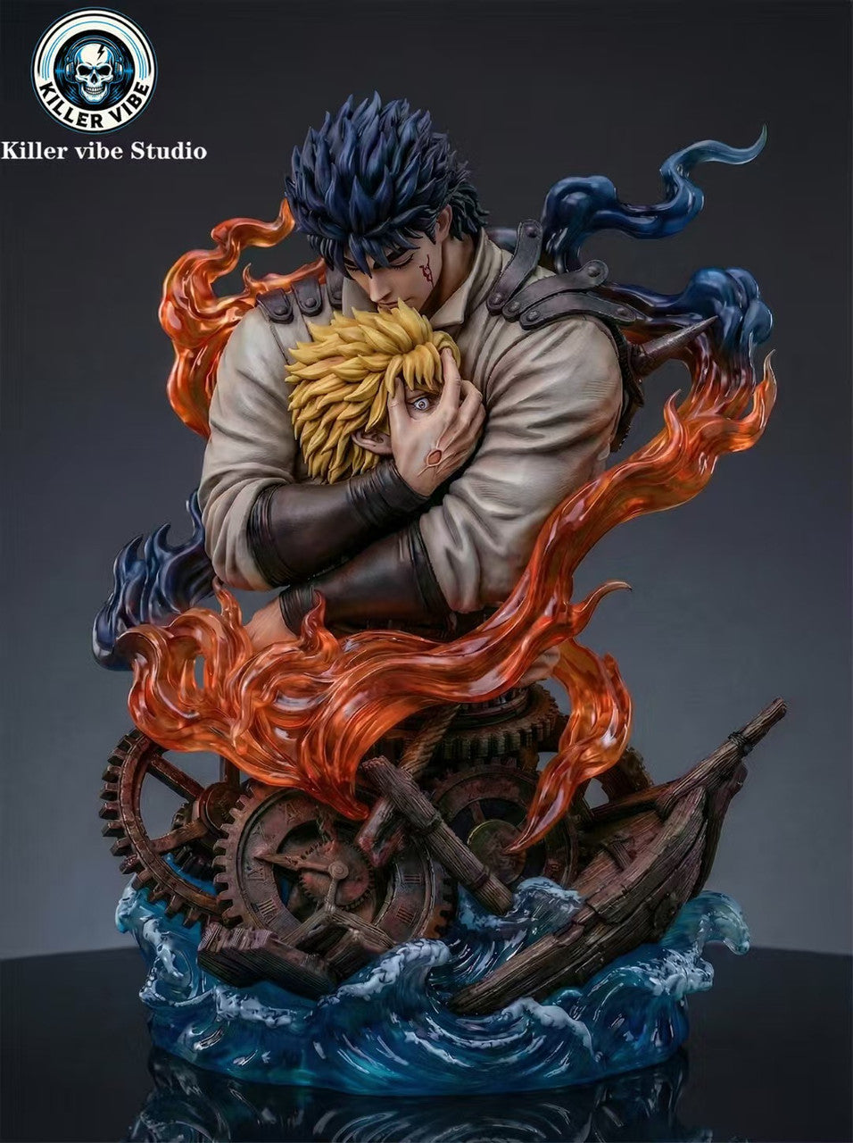 JoJo’s Bizarre Adventure - Jonathan Joestar & Dio Brando | 1:6 Resin Statue | by Killer vibe Studio