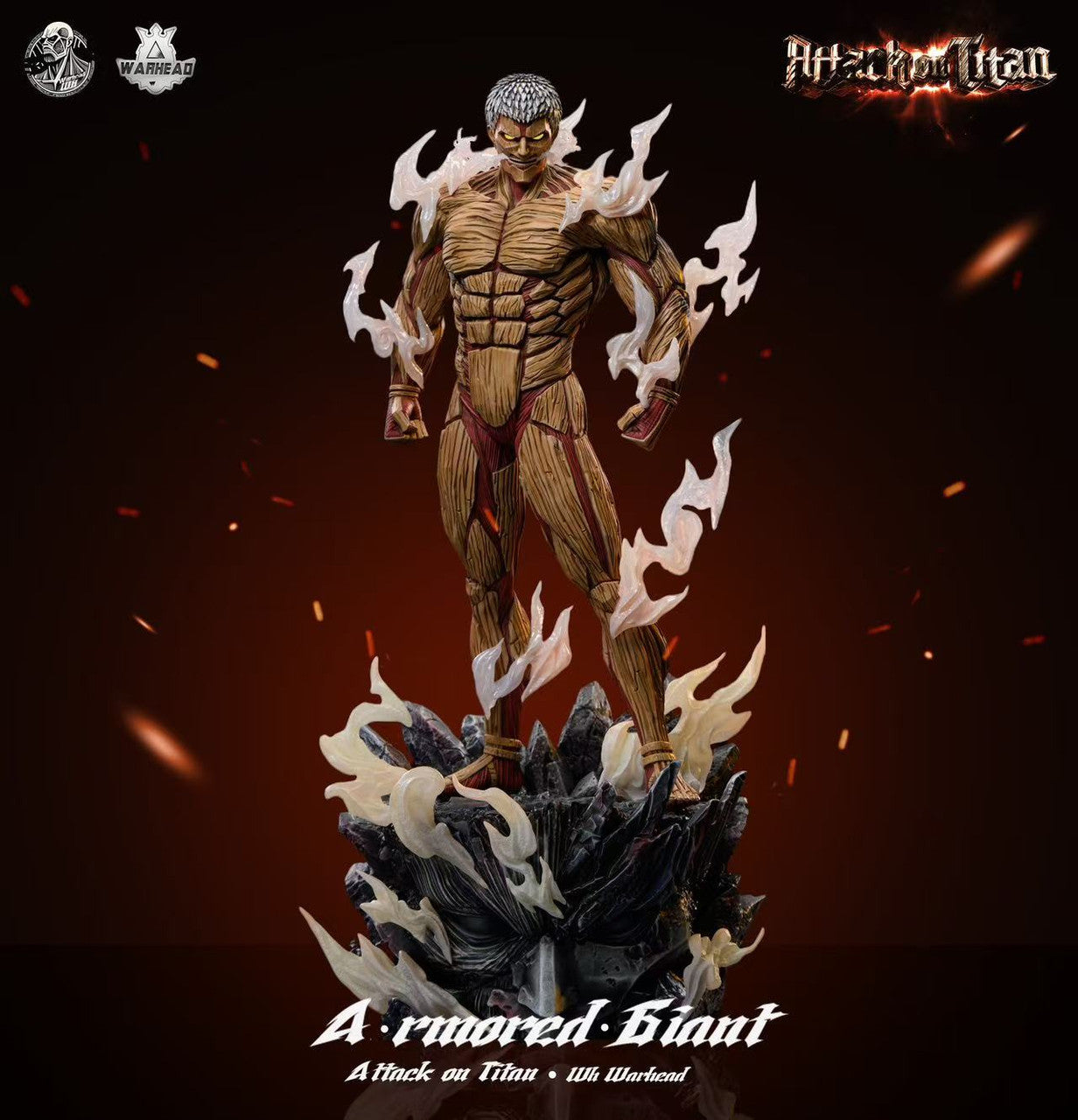 Attack on Titan - Armored Titan | 1:4 Resin Statue | by Warhead Studio