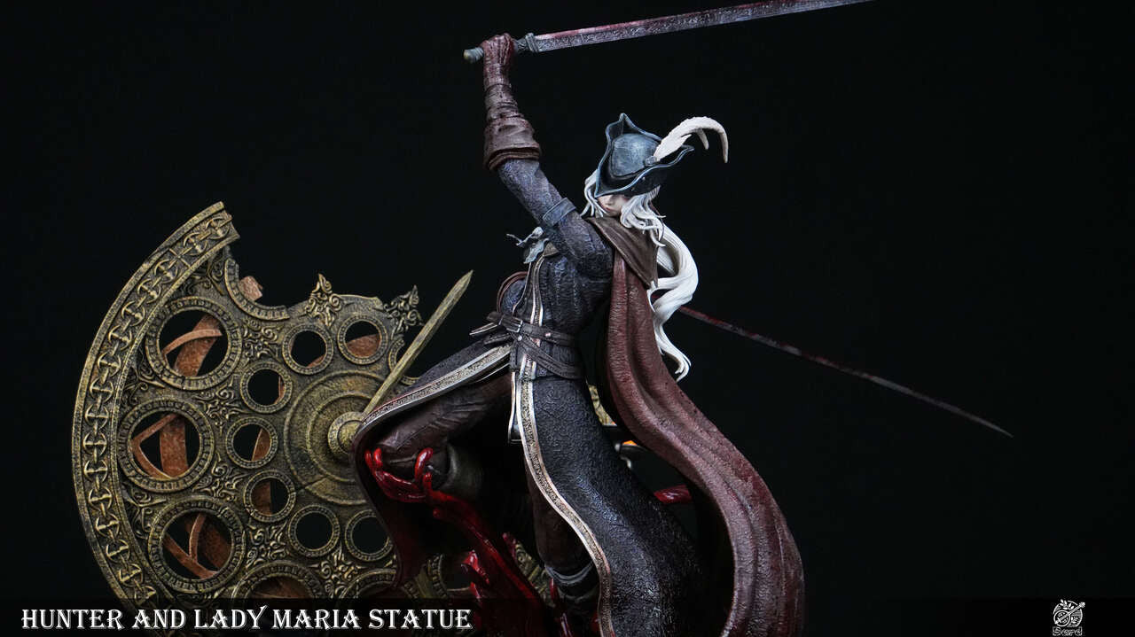 Bloodborne - Lady Maria vs. Hunter | Resin Statue | by Bard Studio