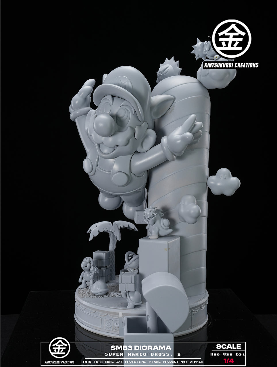 Super Mario - Super Mario | 1:4 Resin Statue | by KINTSUKUROI