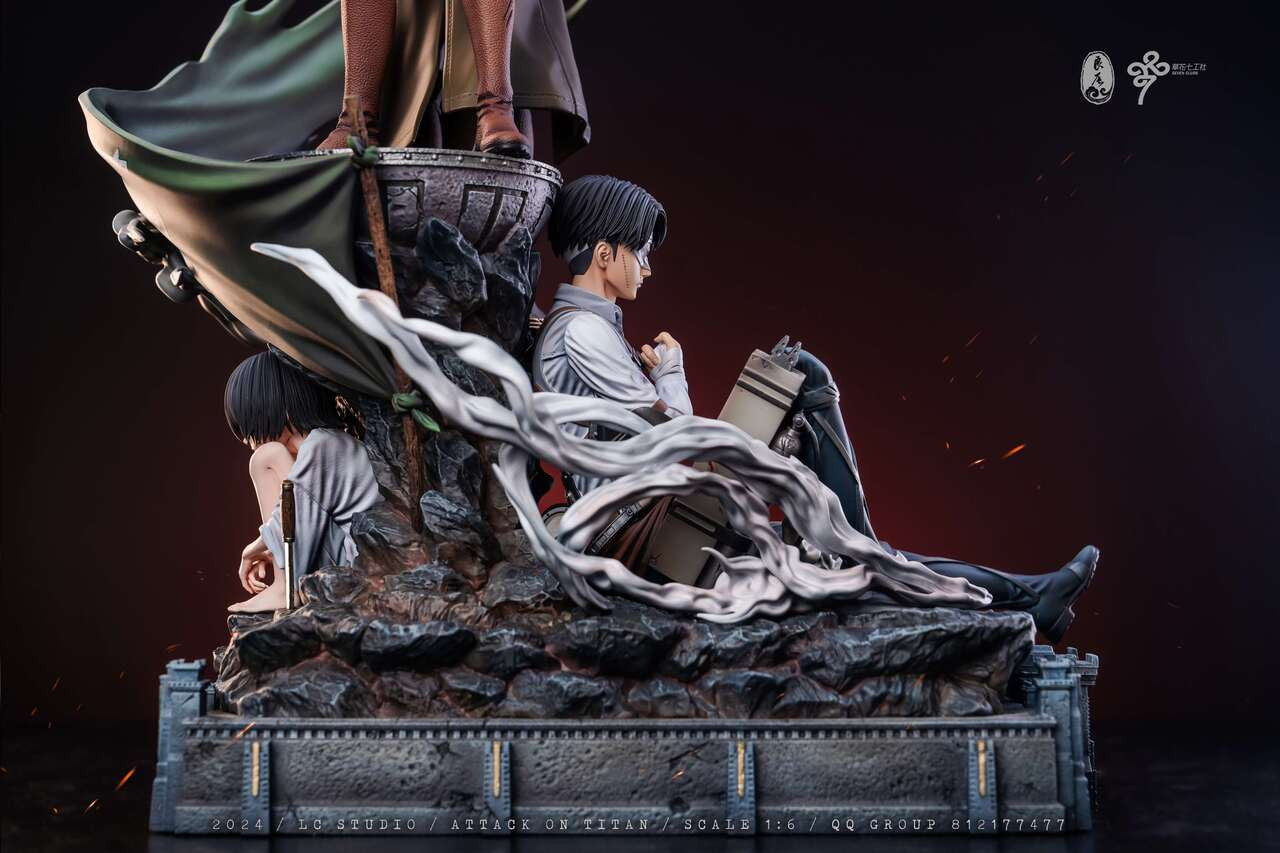 Attack on Titan - Levi Ackerman Diorama | 1:6 Resin Statue | by LC Studio