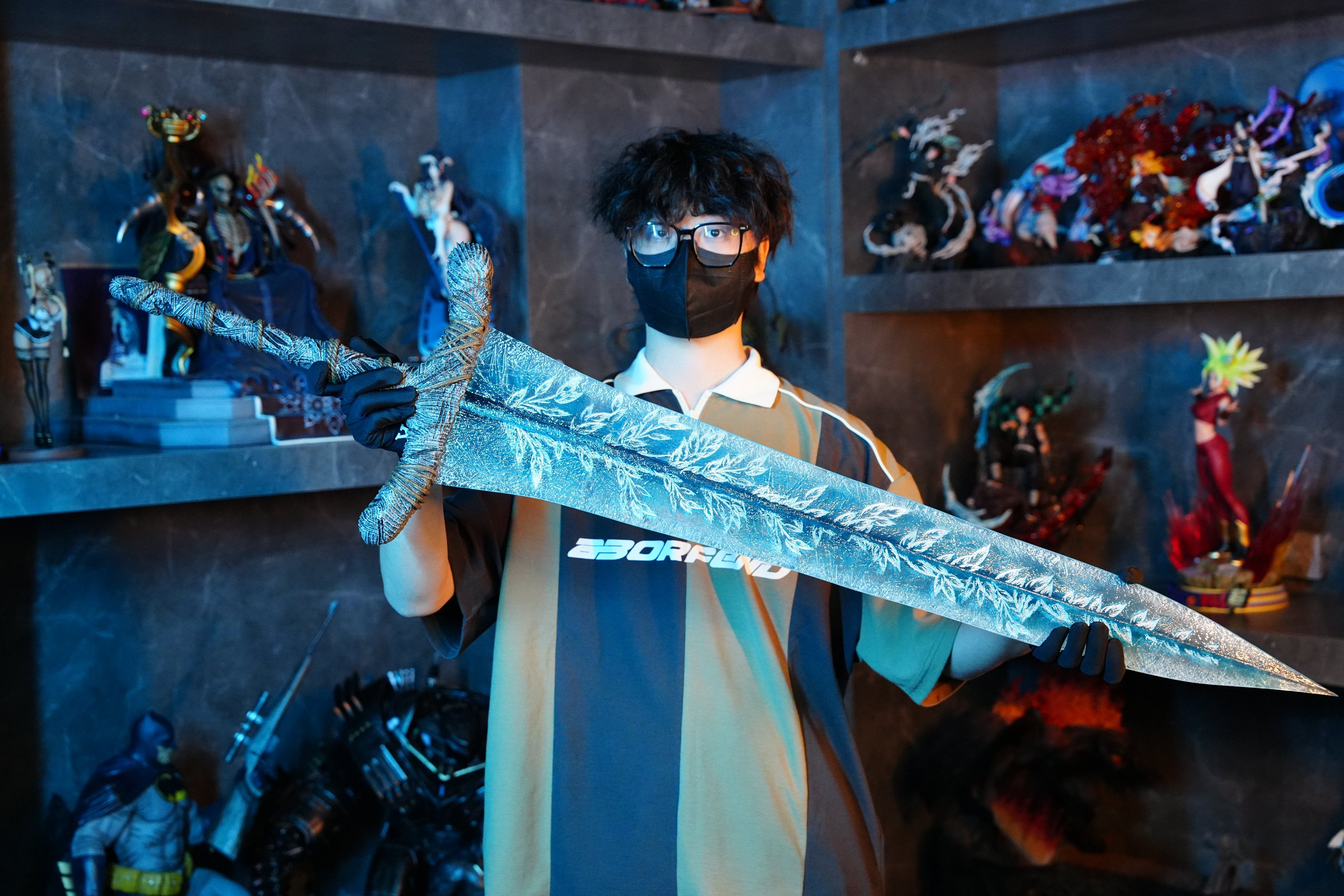Elden Ring - Dark Moon Greatsword | 1:1 Resin Statue | von Panda
