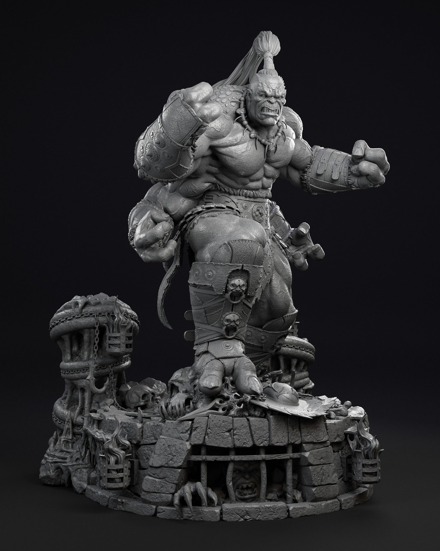 Mortal Kombat - Goro | Resin Statue | by Epic Creations