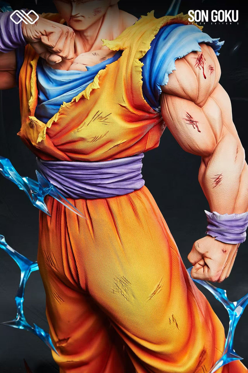 Dragon Ball - SS2 Goku | 1:4/1:2 Resin Statue | by Infinite Studio