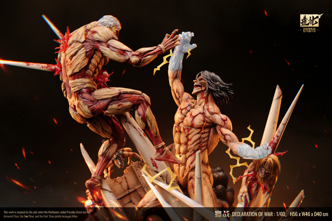 Attack on Titan - Declaration of War | Resin Statue | by ZaoHua