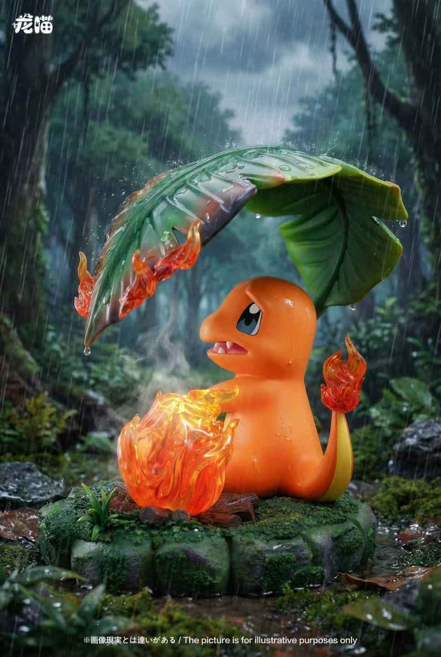 Howl’s Moving Castle - Charmander & Calcifer | Resin Statue | by LongMiao Studio