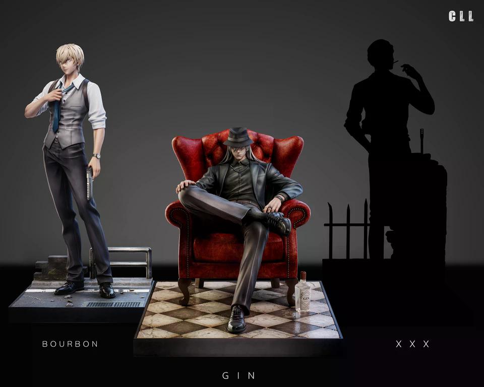 Detective Conan - Bourbon | 1:6 Resin Statue | by CLL Studio