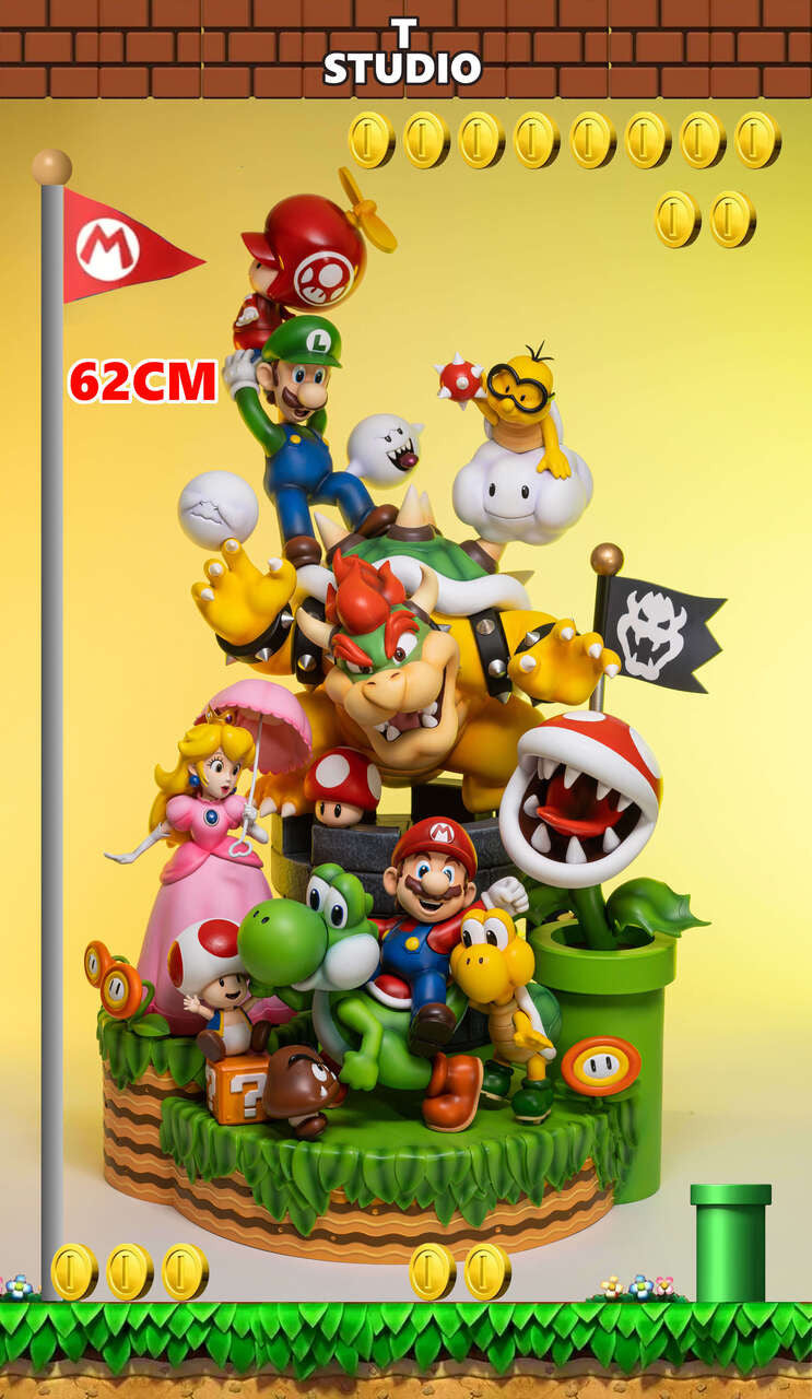 Super Mario - Family Reissue | Resin Statue | by T Studio