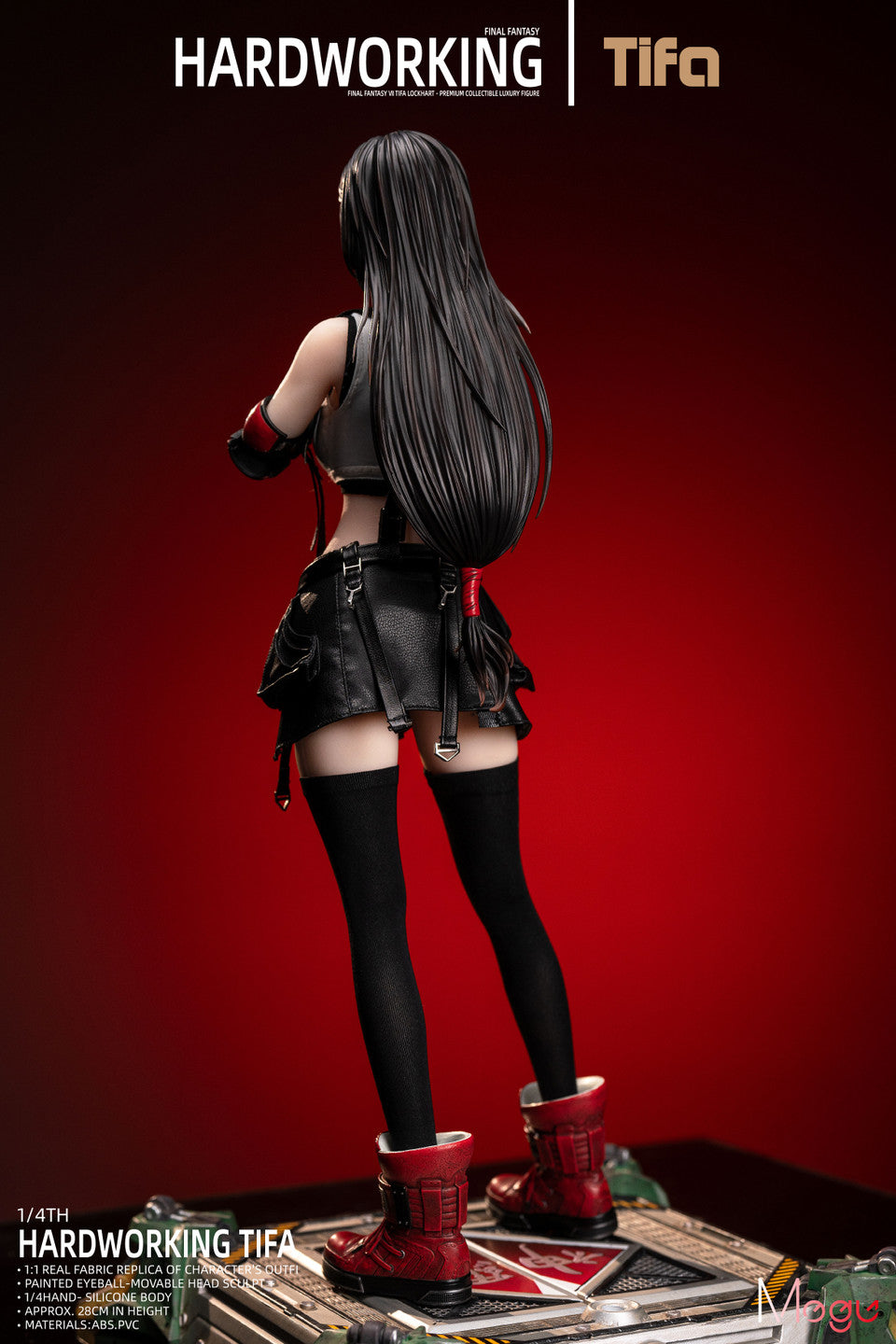 もくもくFINAL FANTASY VII Tifa Lockhart Final Fantasy VII - Tifa | 1:4 Resin Statue | by Mogu Studio