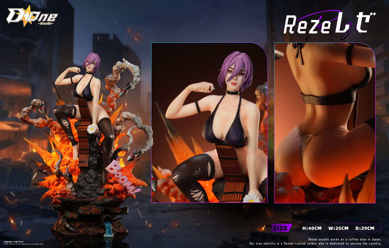 Chainsaw Man - Reze | Resin Statue | by D one Studio