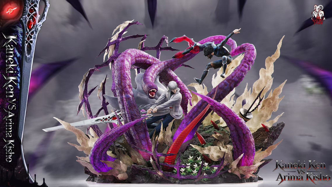 Tokyo Ghoul - Kaneki Ken VS Arima Kisho | 1:6 Resin Statue | by Black Goat Studio