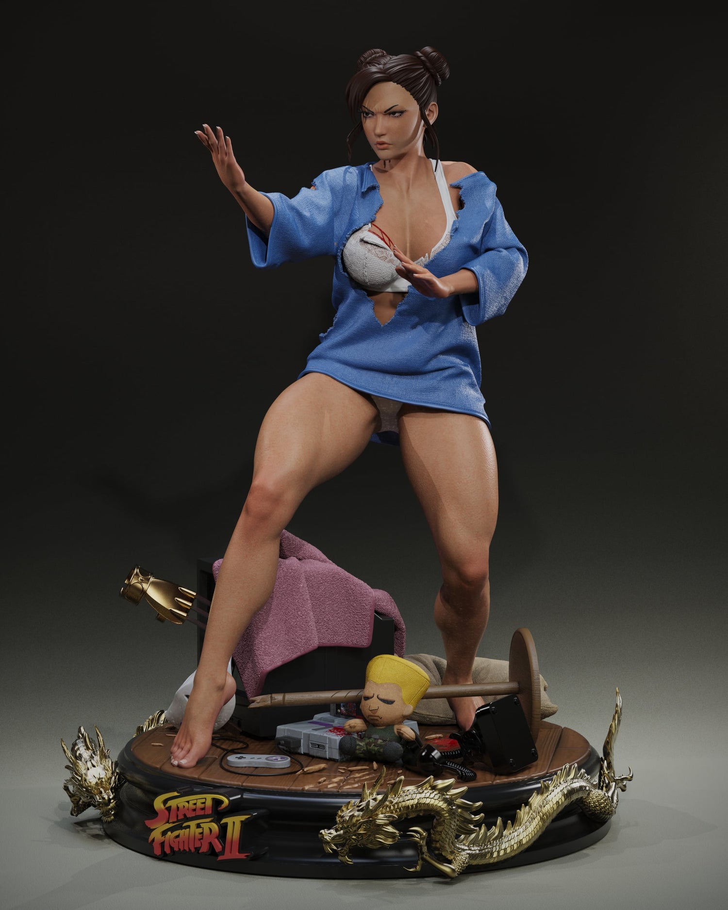 Street Fighter - Chun Li SFII Movie | 1:4 Resin Statue | by Epic Creations (Outworld Creations)