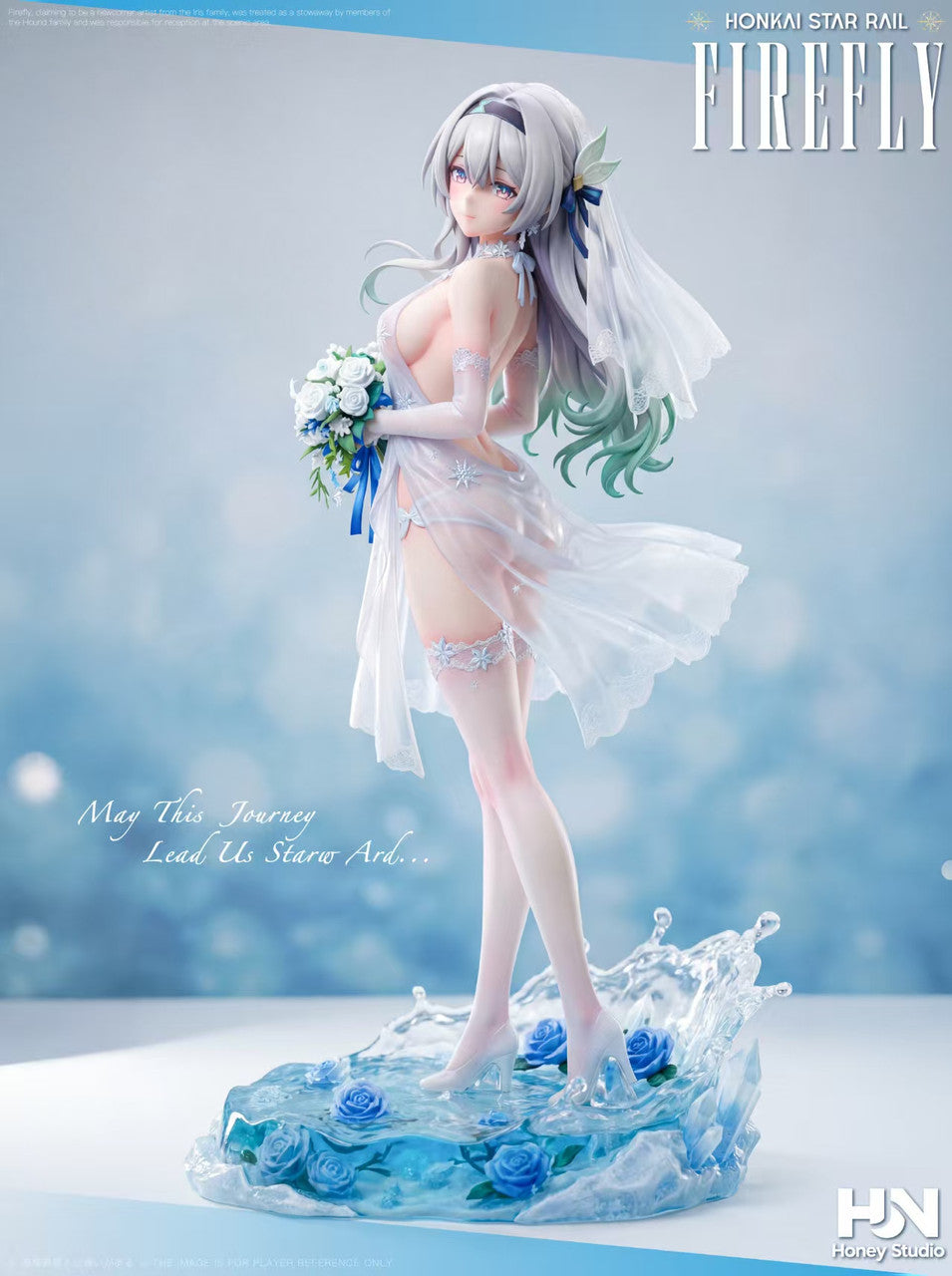 Honkai: Star Rail - Wedding dress Firefly | 1:6/1:4 Resin Statue | by Honey Studio