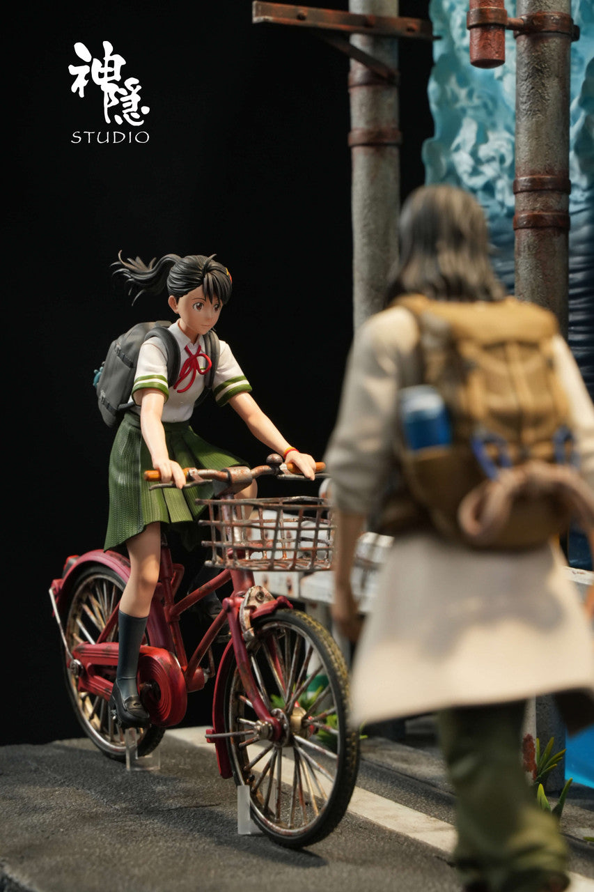 Suzume no Tojimari - Suzume & Munakata Sota | Resin Statue | by