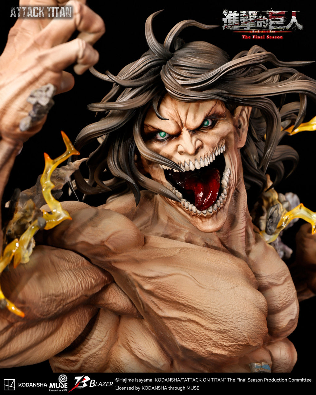 Attack on Titan - Attack on Titan Bust | Resin Statue | by Blazer Studio