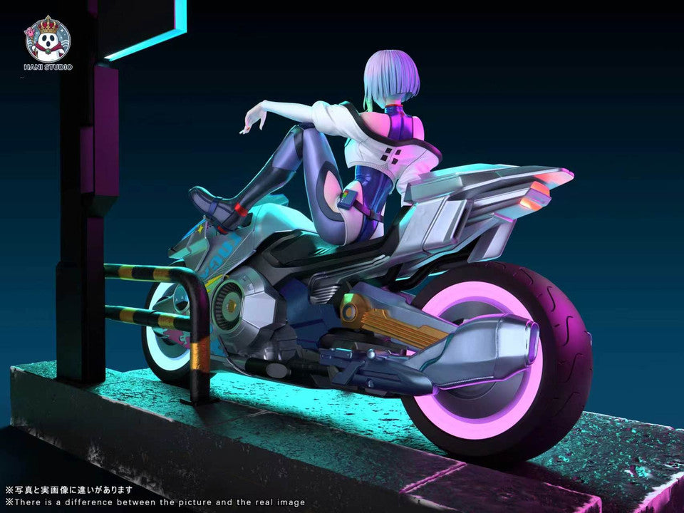 【新品未開封】 LUCY inside Cyberpunk - Motorcycle Lucy | 1:6 Resin Statue | by Hani Studio