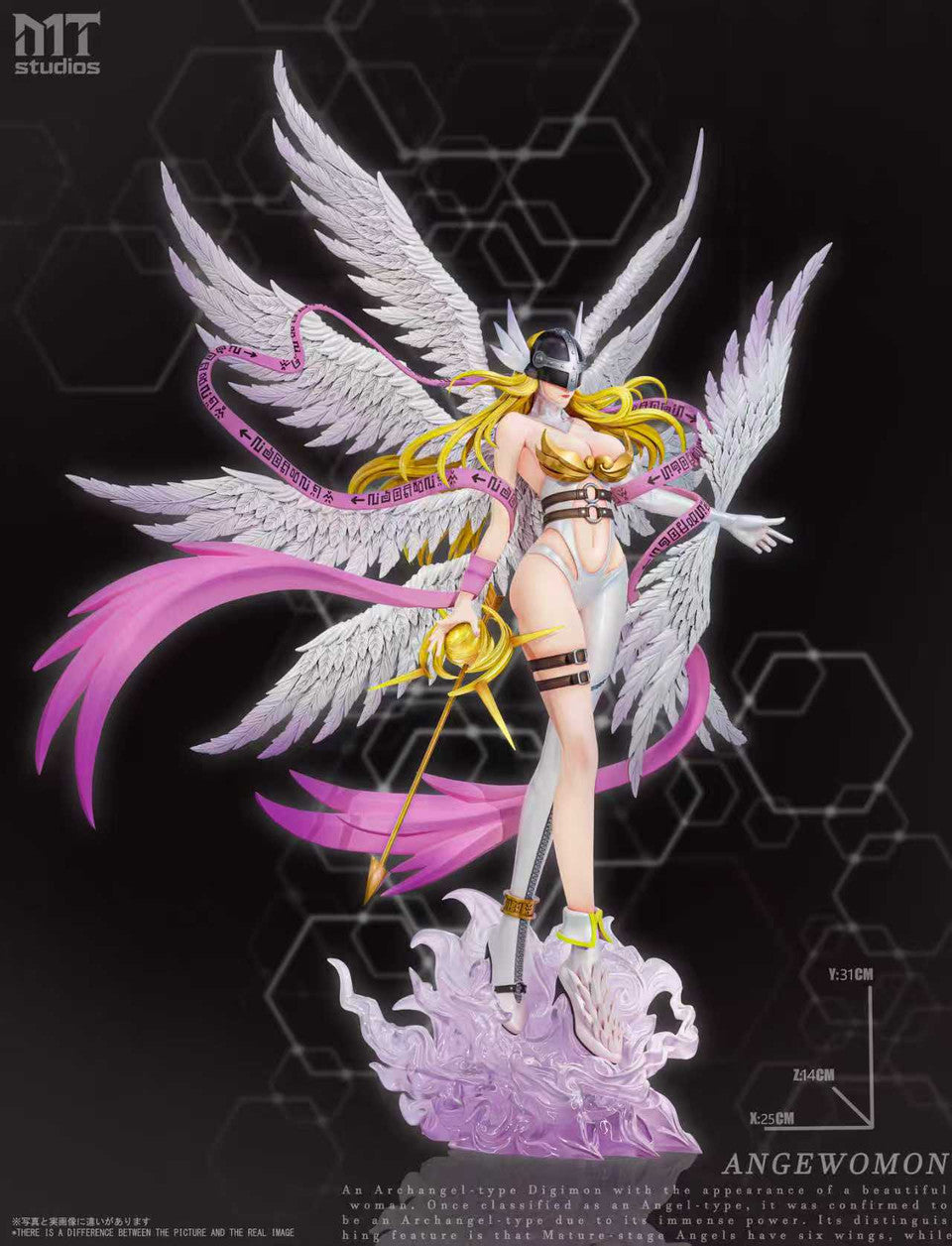 Digimon - Angewomon | 1:6/1:4 Resin Statue | by MT Studio