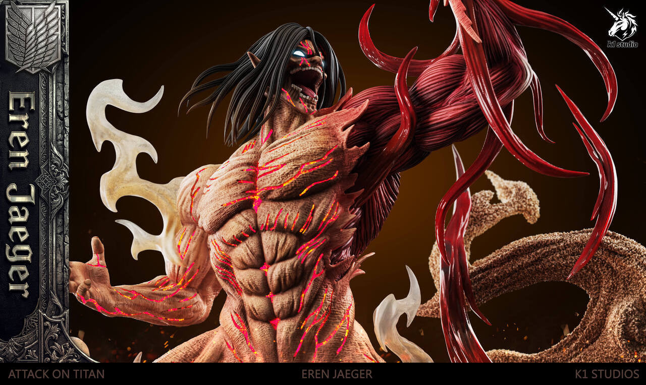 Attack on Titan - Eren Jaeger | 1:6 Resin Statue | by K1 Studio