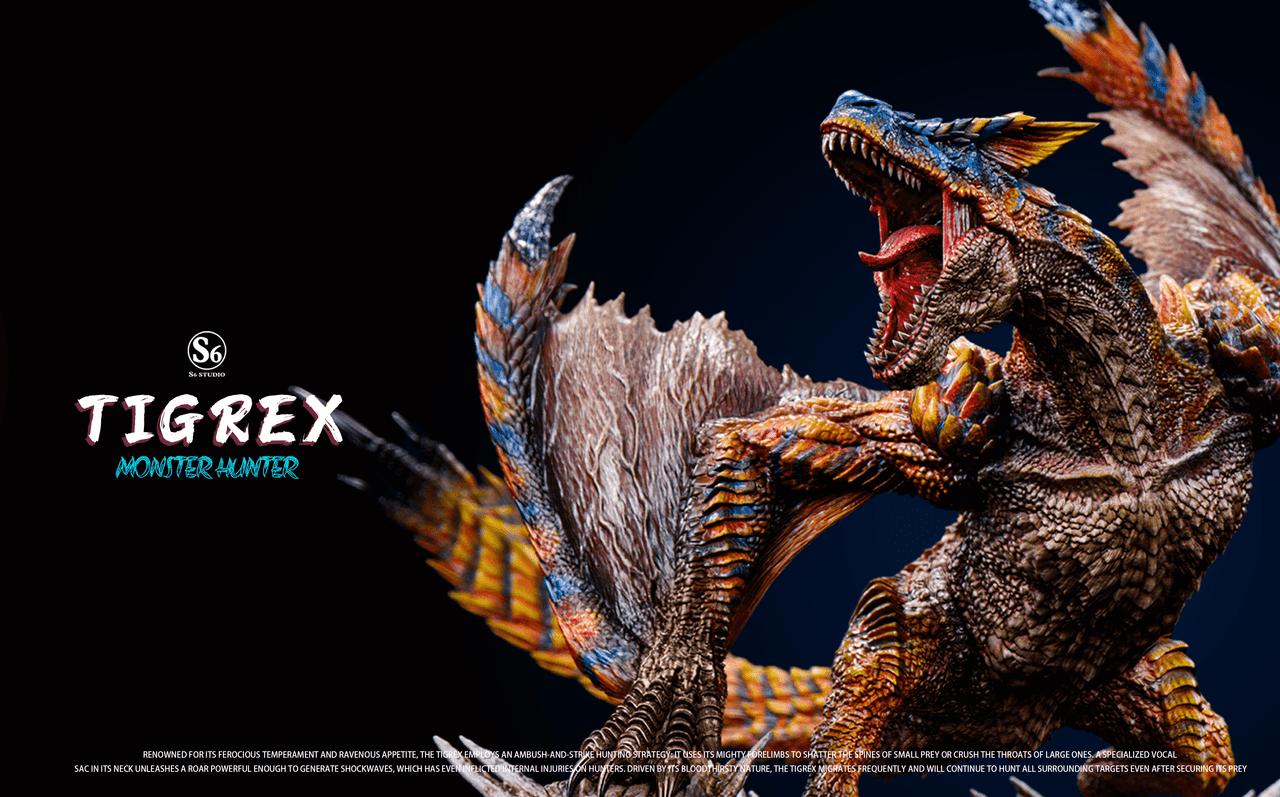 Monster Hunter - Tigrex | Resin Statue | by S6 Studio