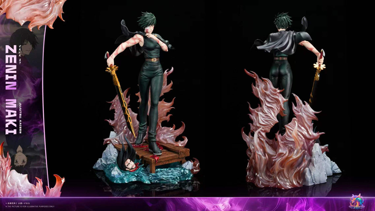 Jujutsu Kaisen - Zenin Maki‌ | Resin Statue | by YQY Studio
