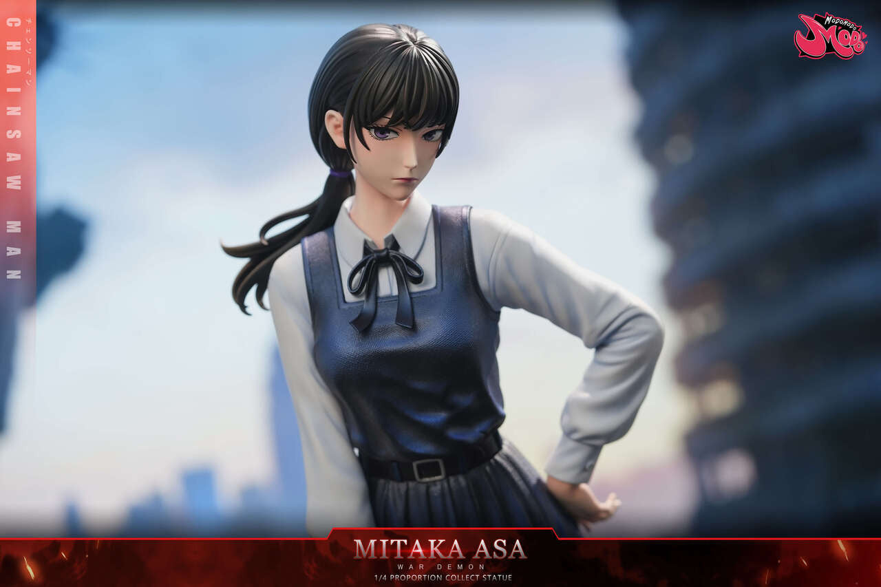 Chainsaw Man - Mitaka Asa & Yoru | 1:4 Resin Statue | by Modomodo Studio
