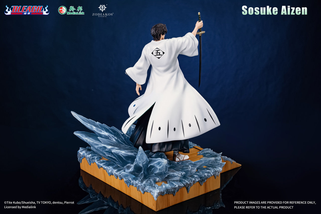Bleach - Sosuke Aizen Licensed | 1:6 Resin Statue | by Zodiakos Studio