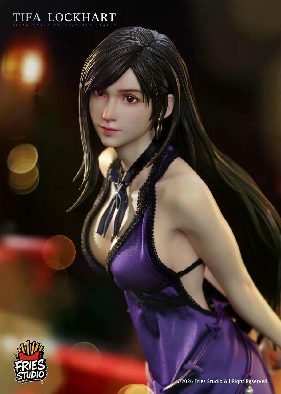 Final Fantasy - Purple Dress Tifa | 1:3 Resin Statue | by Fries Studio