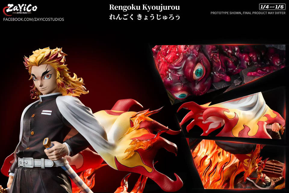 Demon Slayer: Kimetsu no Yaiba - Rengoku Kyoujurou | 1:6/1:4 Resin Statue | by Zayico Studio