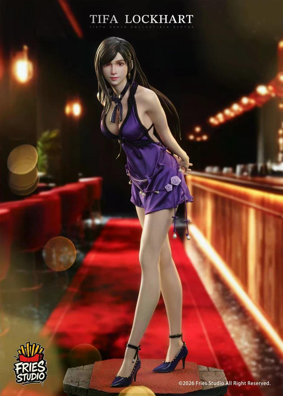 Final Fantasy - Purple Dress Tifa | 1:3 Resin Statue | by Fries Studio