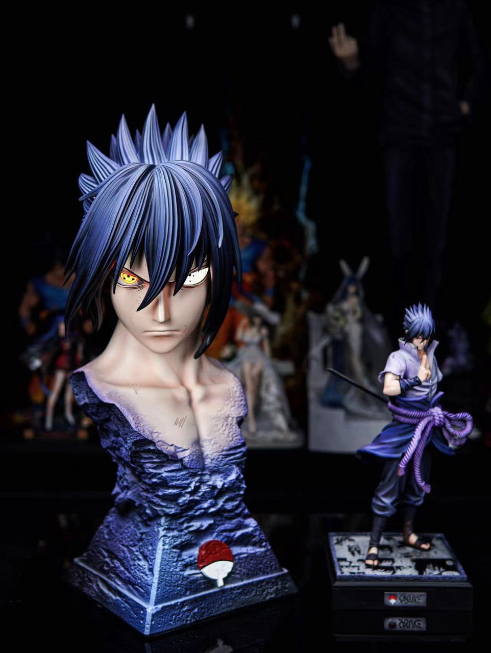 Naruto - Sasuke Bust | 1:1 Resin Statue | by Nirvana Studio